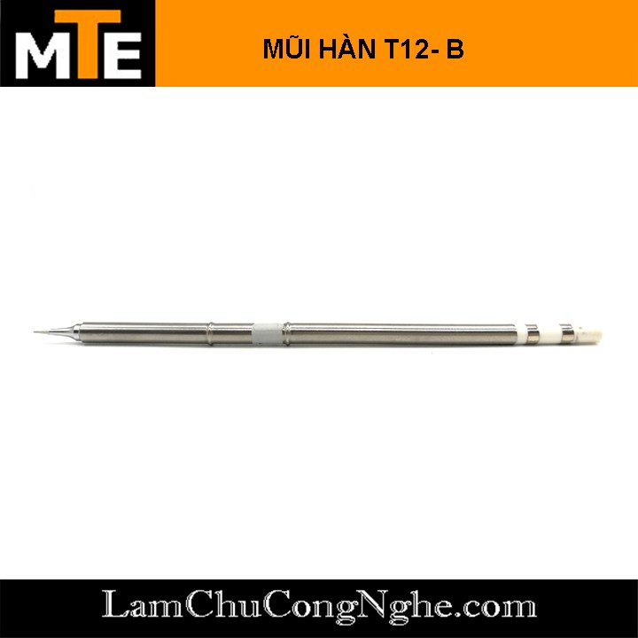 Mũi hàn nhọn, TIP hàn Quicko T12-B 75W sử dụng cho trạm hàn T12