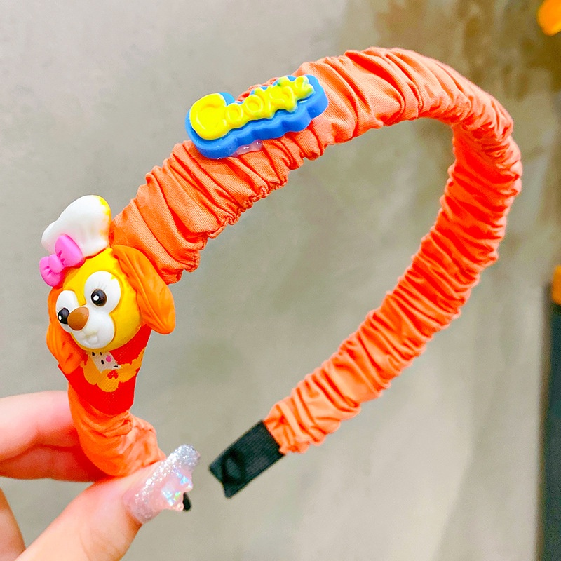 Cài Tóc Họa Tiết Hoạt Hình Dễ Thương Không Làm Đau Cho Bé Gái