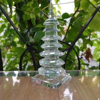 Tháp Phong Thủy pha lê 7 tầng - T003B