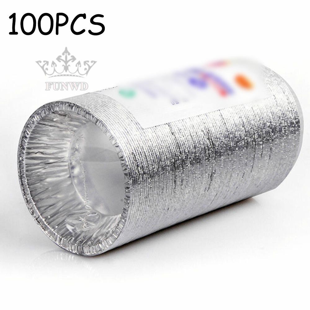 Set 100 Khay Lá Nhôm Dùng Làm Bánh Tart Trứng Dùng Một Lần