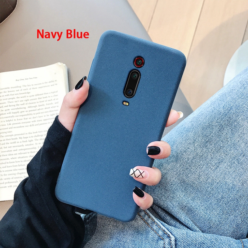 Ốp điện thoại silicon mềm không in dấu vân tay dành cho Xiaomi Redmi K20 Pro Mi 11 10T 9T Pro
