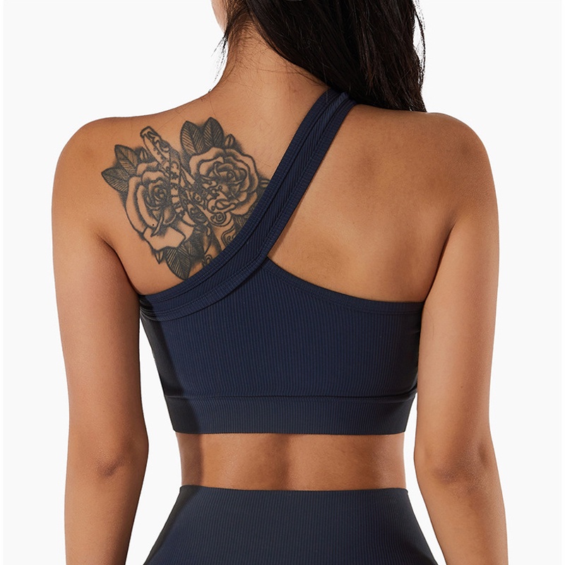 Áo ngực thể thao thiết kế dây chéo chống sốc thời trang quyến rũ cho nữ