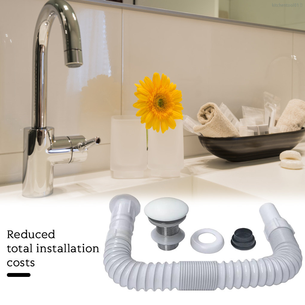 Ống Xả Thải Cho Bồn Rửa Chén / Nhà Tắm / Nhà Bếp / Ống Nước S / M01 | BigBuy360 - bigbuy360.vn