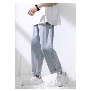 Quần Jean Nam Ống Suông Rộng - Baggy Chất Bò - Phong Cách Hàn Quốc Phong Cách Stress Styles - SR01 POLOMENS