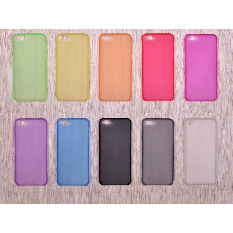 Ốp lưng iPhone 5c nhám mềm không bám vân tay giá rẻ