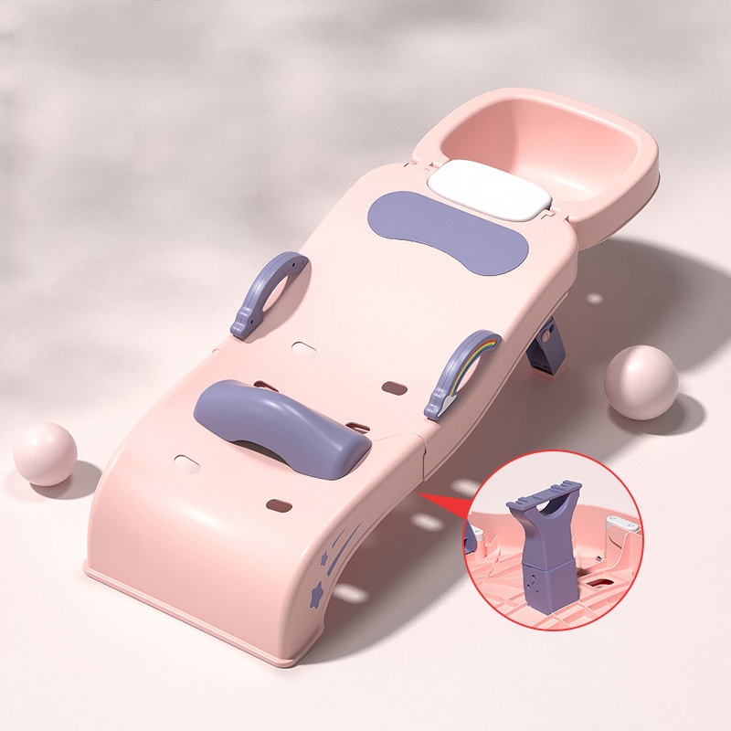 Có thể bán buôn Ghế gội đầu cho trẻ em Có thể gập lại có ổn định Giường sơ sinh Sodium075 Hàng giao ngay