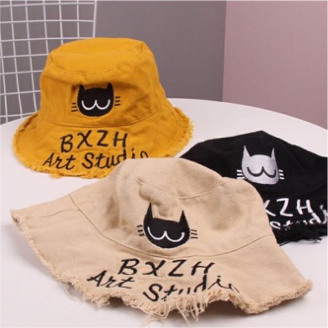 NÓN BUCKET - mèo studio tua rua