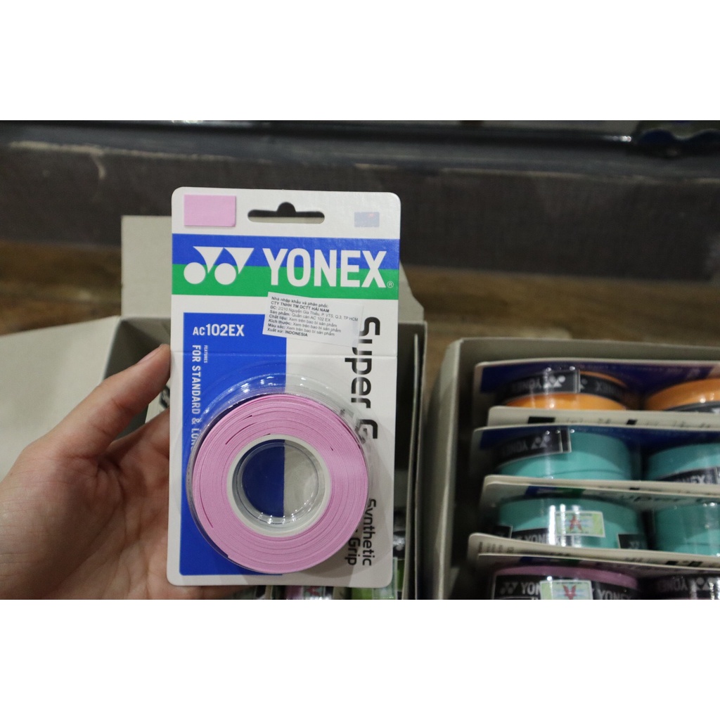 Quấn cán vợt cầu lông - Quấn cán vợt Yonex 3in1 chính hãng