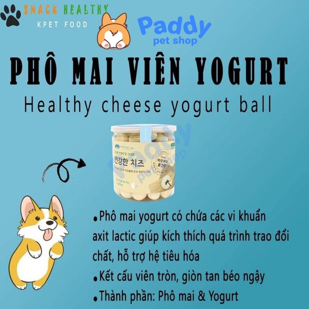 Phô Mai Viên Gooday Snack Cho Chó 120g (HSD 10.22)