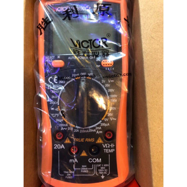 NK1 Đồng hồ vạn năng điện tử Victor VC890C+