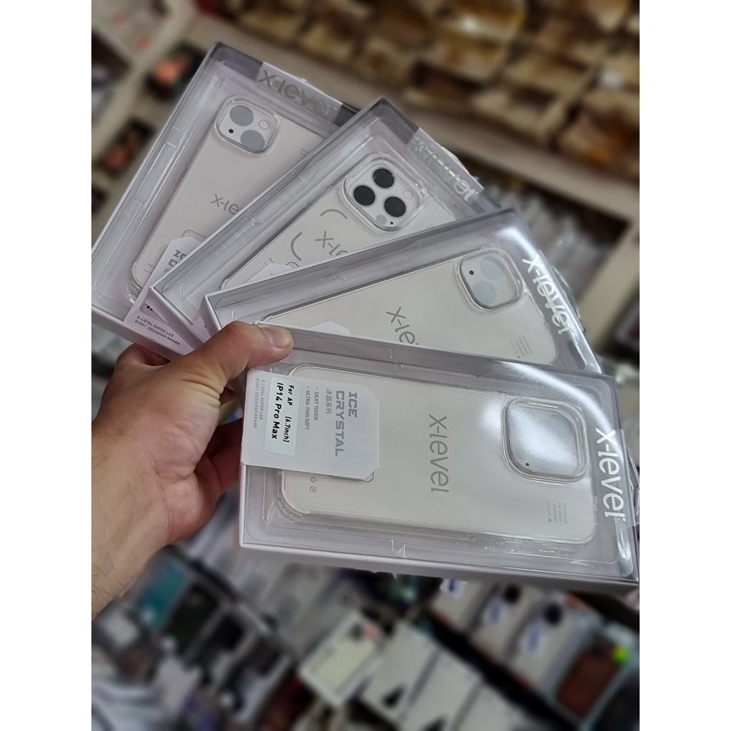 Ốp Lưng Chống Vân Tay, Chống Sốc, Chống ố Cho iPhone 14 / iPhone 13 / iPhone 12 -  Chính Hãng X-Level