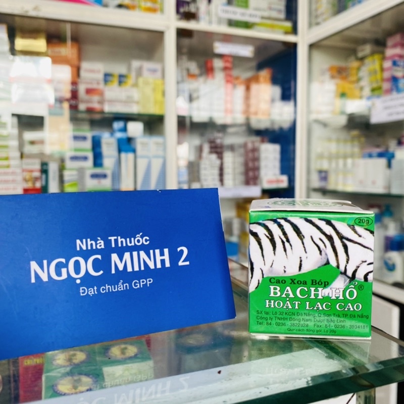 ✅  Bạch Hổ Hoạt Lạc Cao - Cao Xoa Bóp Bạch Hổ