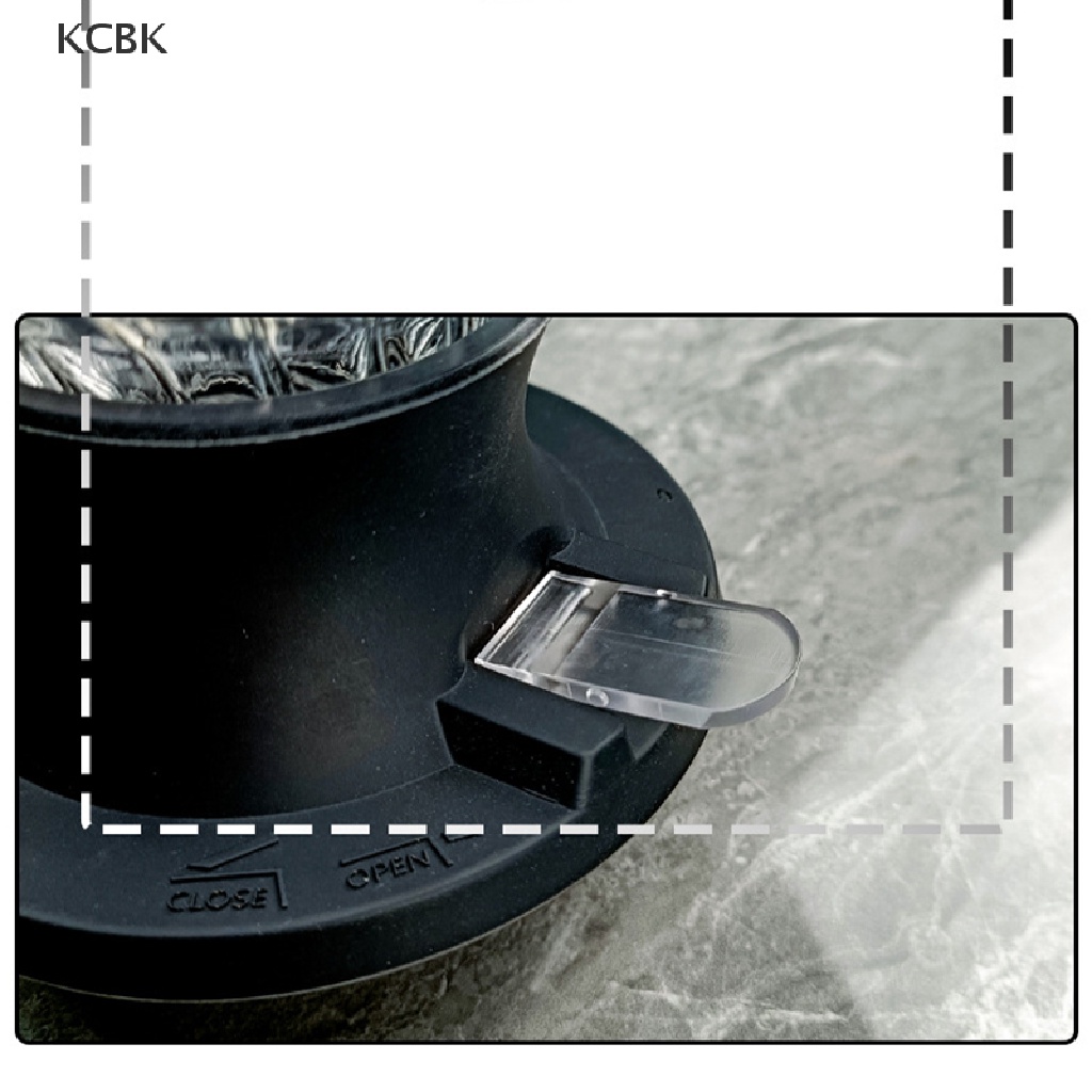 KC Immersion Coffee Dripper Glass V60 Coffee Maker V Shape Drip Coffee Filter BK