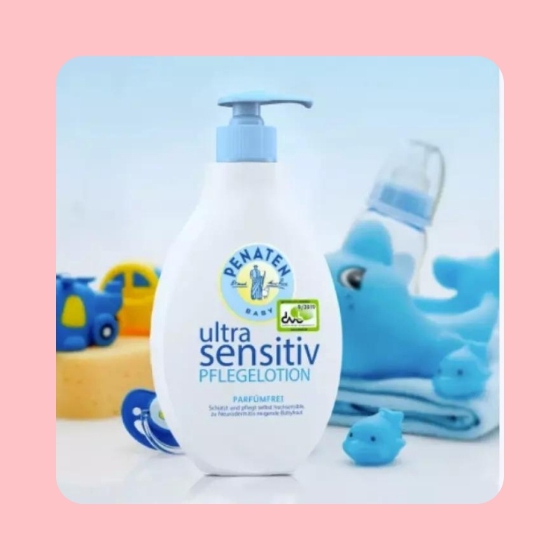 SỮA TẮM GỘI DA NHẠY CẢM CHO BÉ PENATEN ULTRA SENSITIV 400ML của Đức