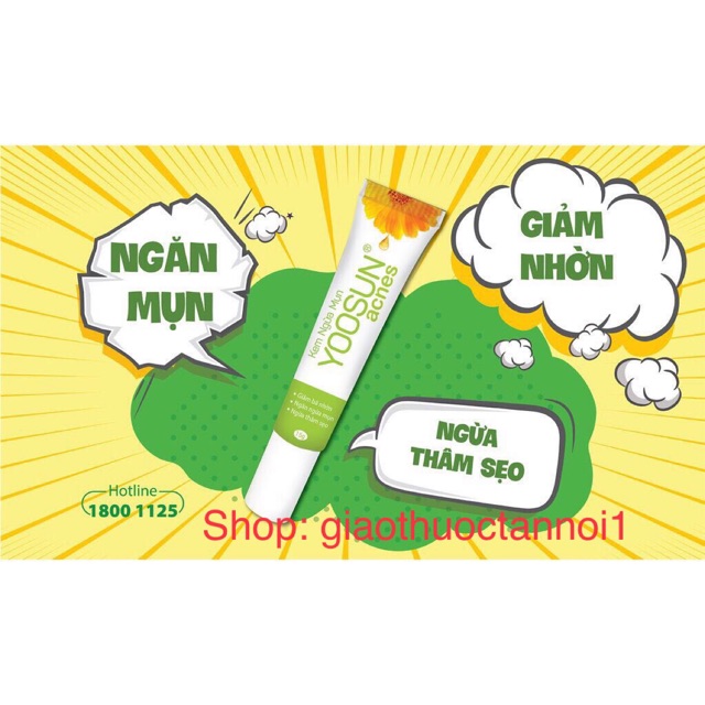 Kem Ngừa Mụn Yoosun Acnes 15 gram