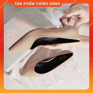 JOTI Giày Cao Gót Nữ Eva 3234VN4 2021 - Mũi Khoét Tim Thời Trang Đế Nhọn 4cm - Mang Công Sở Đi Làm Đi Chơi [Sale] -u8