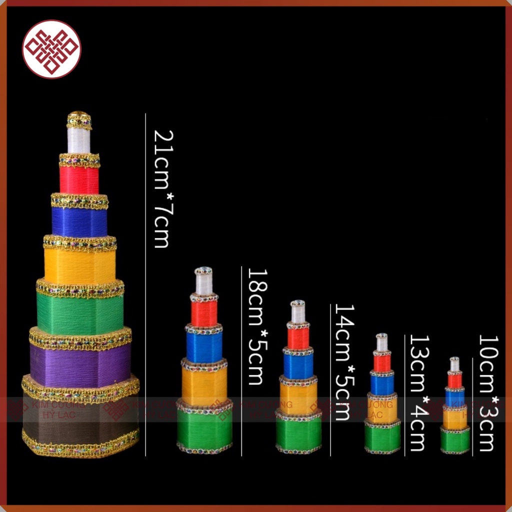 Tháp Hương Cúng Dường Mật Tông [Kim Cương Hỷ Lạc]