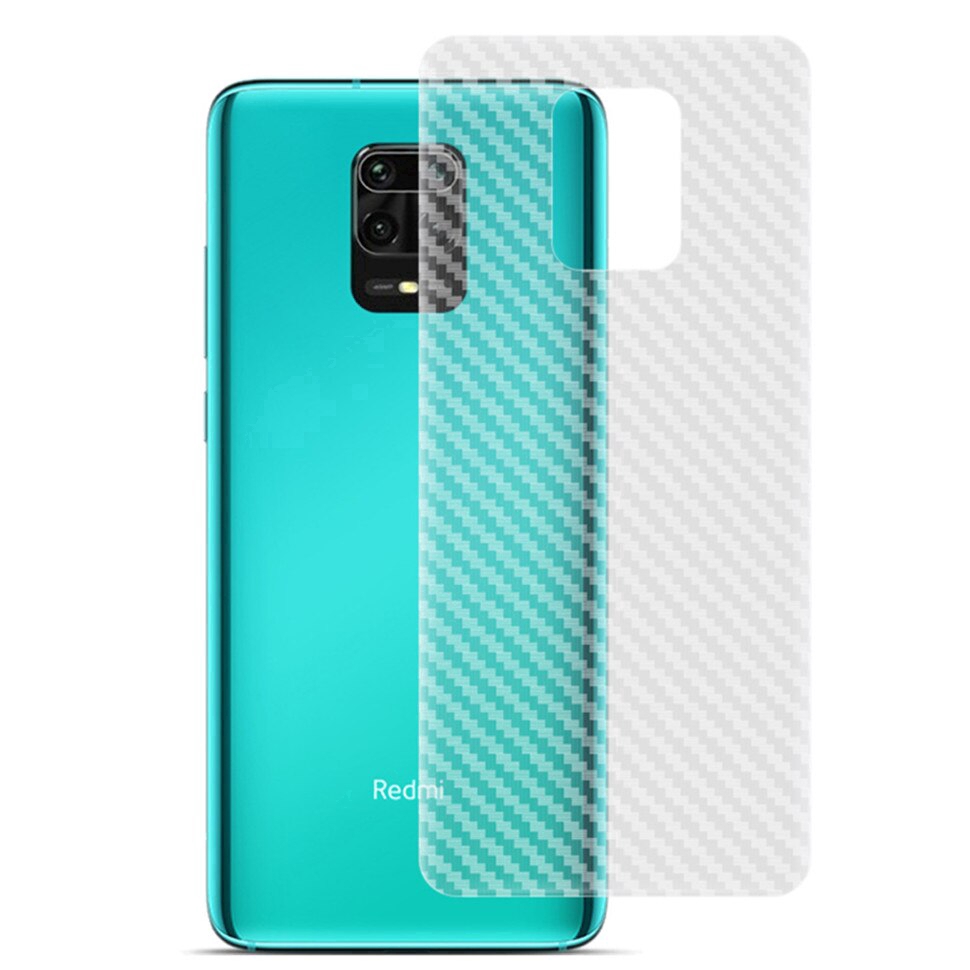 Set 3 Miếng Dán Lưng Sợi Carbon 3d Dùng Cho Xiaomi Redmi Note 10 9t 9a 9c Note 9 Note 9s Note 9 Pro Note 8 Pro Note 7 Pro Mi Note 10 Lite Poco M3 X3