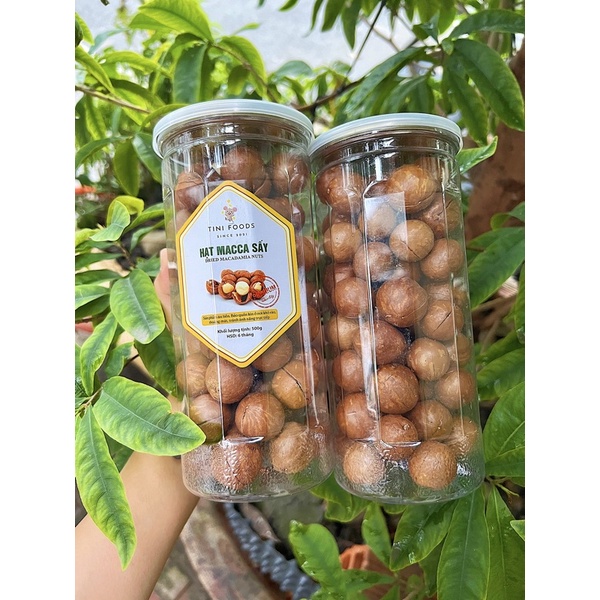 (TNF) 500G Hạt Macca Daklak Sấy Tini Foods Loại 1 - Size To Hạt Đều - Hàng Chuẩn VSATTP