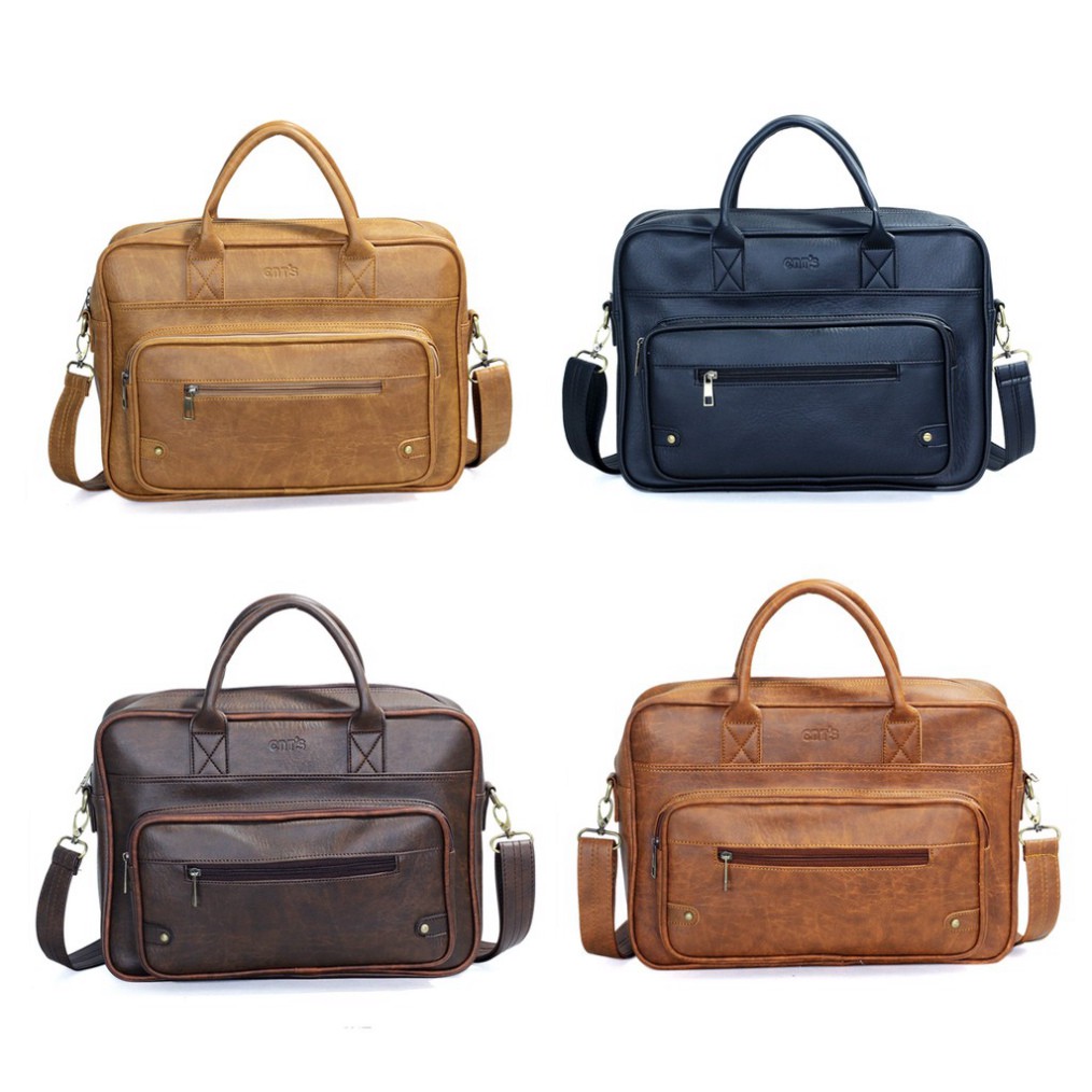 Cặp văn phòng CNT HQ12 cao cấp Nâu wmart | BigBuy360 - bigbuy360.vn