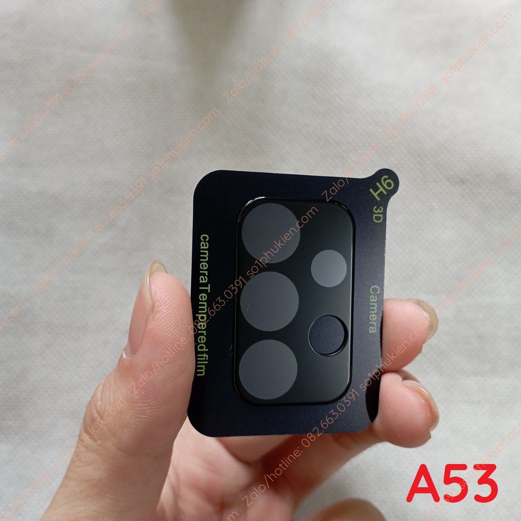 Kính cuờng lực Camera Samsung A13, A23, A33, A53, A73 5G, A04S  đế đen giúp bảo vệ camera chụp hình đẹp