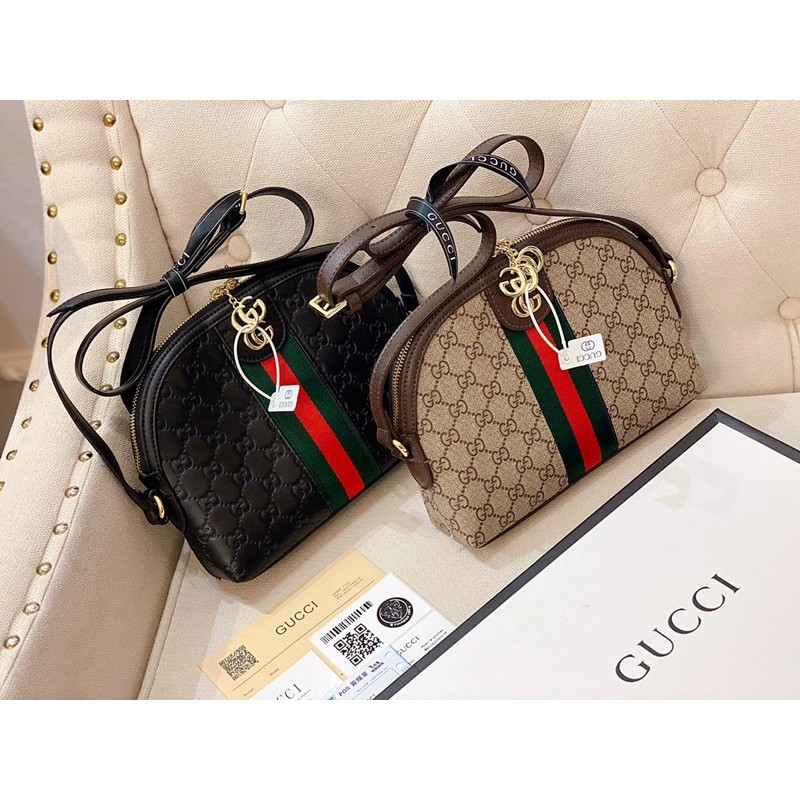 Túi đeo chéo HẾN da dập vân logo hàng fullbox có hộp cao cấp