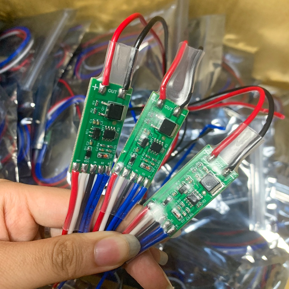 MẠCH PASSING KÉP 1S - KIÊM BẬT/TẮT ĐÈN TRỢ SÁNG, LED NHÁY CHO Ô TÔ, XE MÁY - CHỐNG NƯỚC, CHÁY