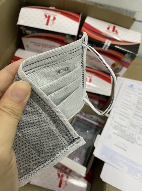 HỘP 50 CÁI khẩu trang THAN TRE KHÁNG KHUẨN  5 LỚP | BigBuy360 - bigbuy360.vn