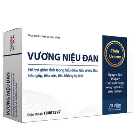 Vương Niệu Đan - Giúp cải thiện tình trạng tiểu đêm, tiểu nhiều lần (20 Viên &amp;80 viên)