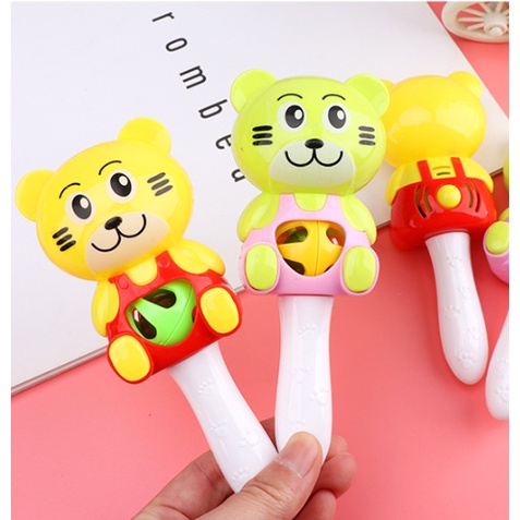 Lục Lạc Nhựa ABS Hình Con Hỗ/ Cọp Đáng Yêu Cho Bé