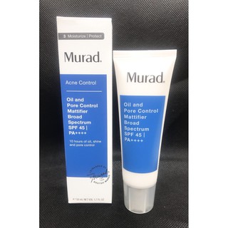 Murad Oil And Pore Control Mattifier Broad Spectrum SPF 45 Kem Chống Nắng Ráo Mịn