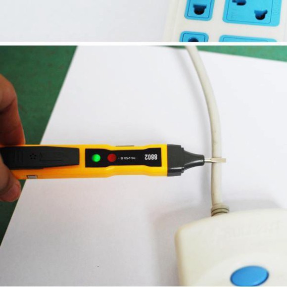 Bút thử điện từ xa là báo không cần cắm trực tiếp vào nguồn điện giúp hạn chế điện giật LP20303 U[PD]