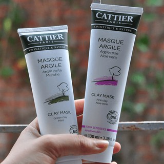 [Hàng Pháp] Mặt nạ đất sét Cattier Clay Mask 100ml