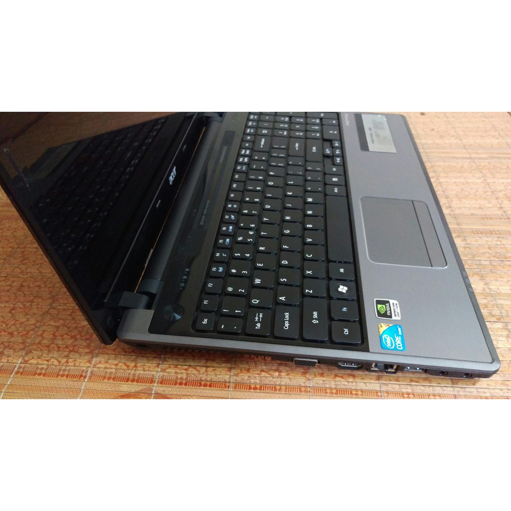 Laptop Acer 5745G / Core i3 ~ 2.2Ghz / Ram 4GB / SSD 240G / NVIDIA Geforce 310M / 15.6 Inch / Tặng kèm chuột.
