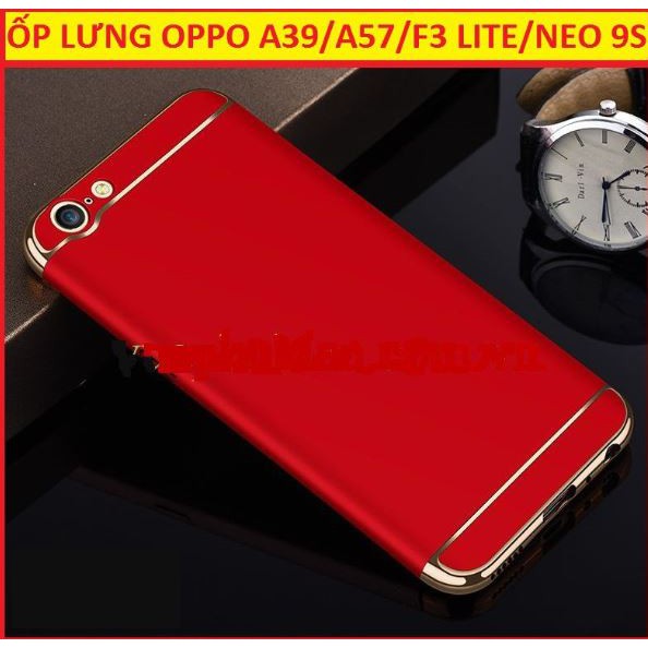 [Mã ELORDER5 giảm 10k đơn 20k] Ốp Lưng 3 Mảnh Plastic 360 Cho OPPO A39/ Neo 9S