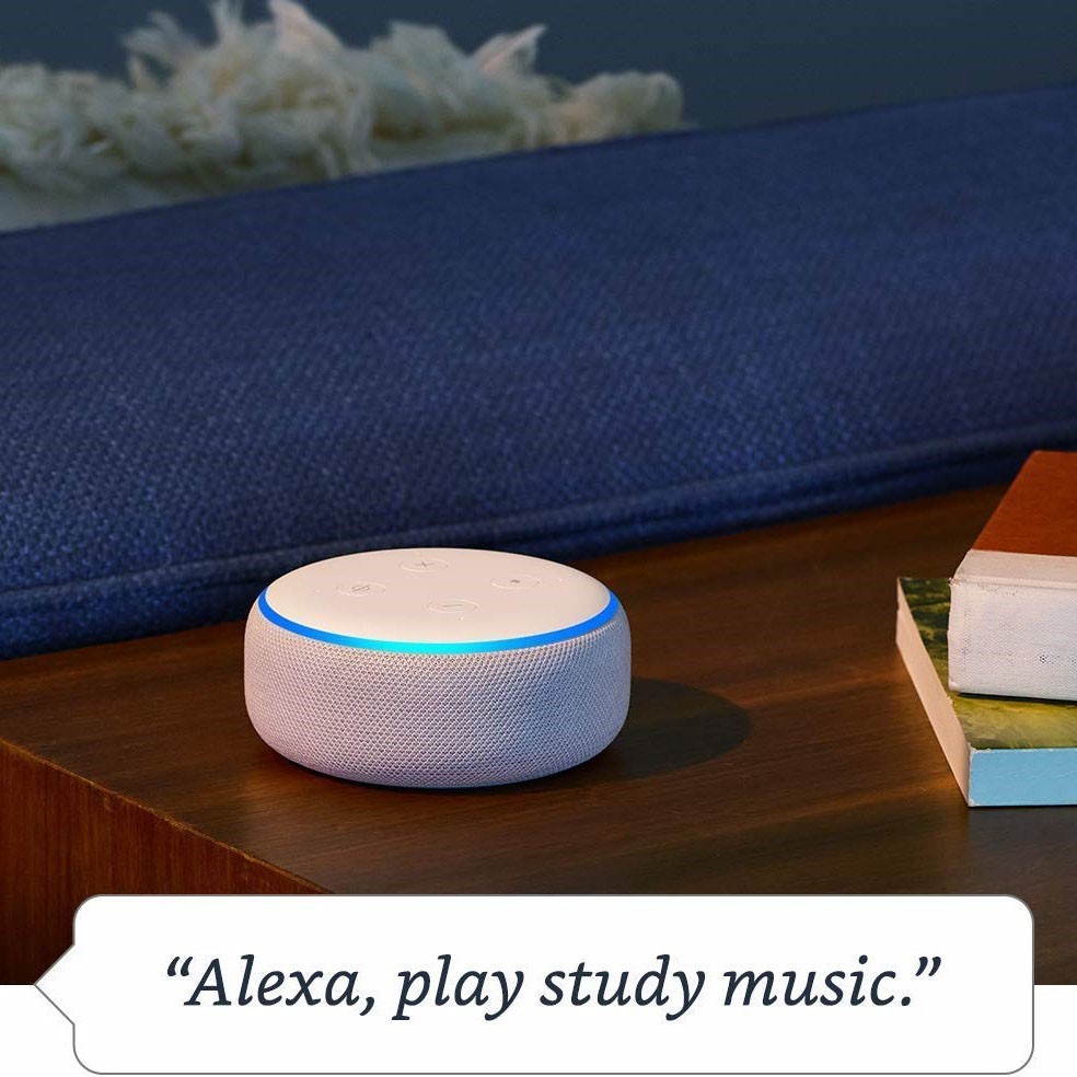 Loa thông minh Echo Dot (Gen.3) bass mạnh, âm chuẩn - điều khiển giọng nói với Amazon Alexa  [Bảo hành 12 tháng]