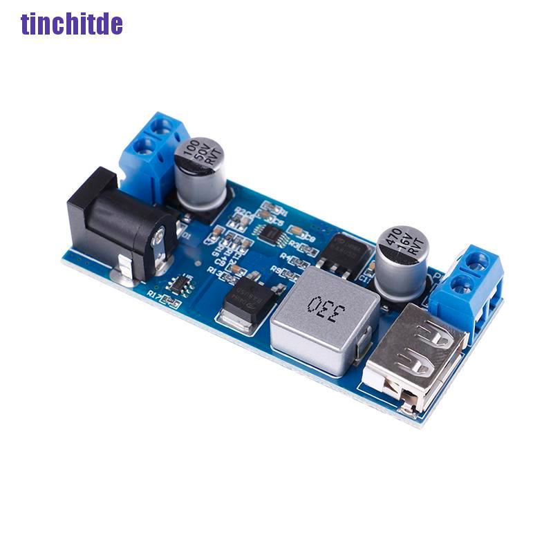 Đầu chuyển đổi hạ áp 24V/12V sang 5V 5A tiện dụng