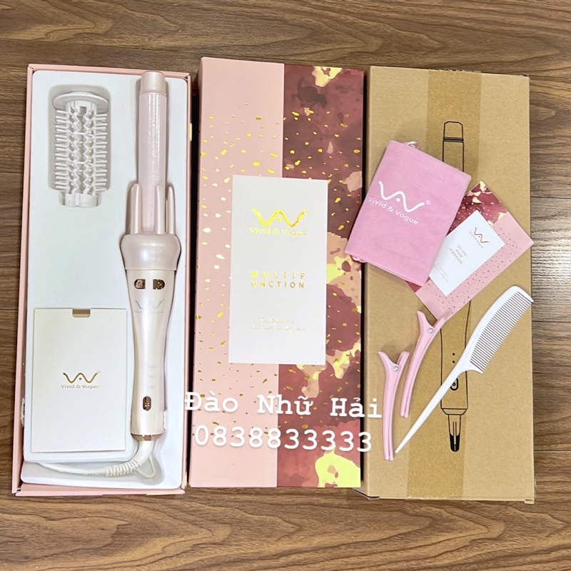 MÁY LÀM XOĂN XOAY TỰ ĐỘNG VIVID VOGUE VERSION 3