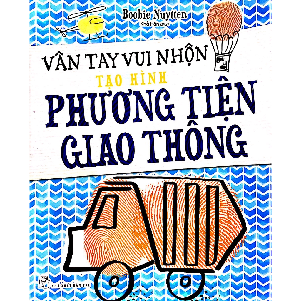 Sách - Vân Tay Vui Nhộn - Tạo Hình Phương Tiện Giao Thông