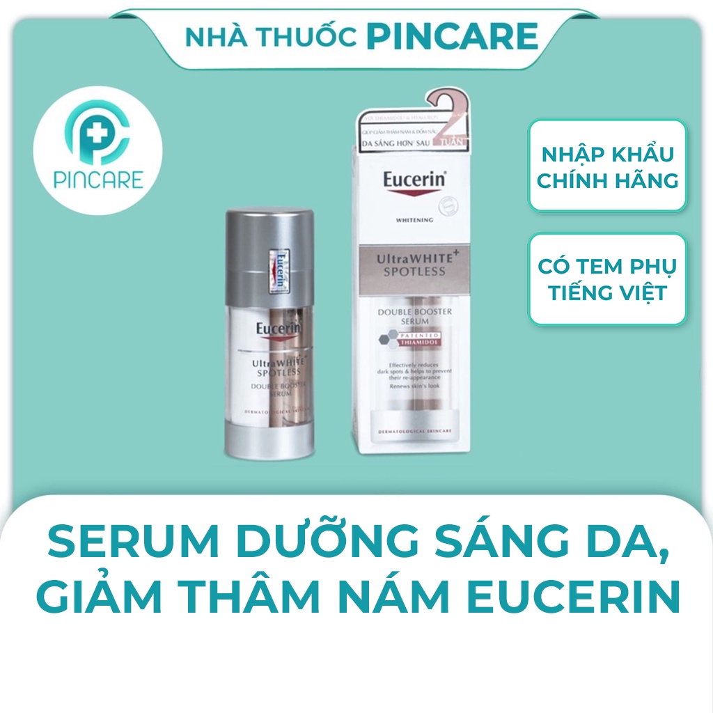 Serum dưỡng sáng da Eucerin UltraWHITE+ Spotless Double Booster 30ml - Hàng chính hãng - Nhà thuốc PinCare