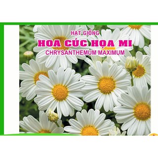 hạt giống cúc họa mi bịch 0,2 gr