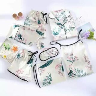 Sét đồ ngủ lụa 7 món hàng QC
