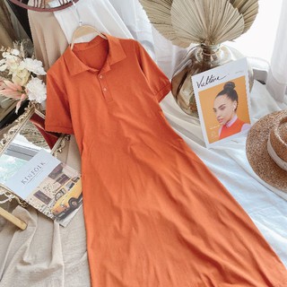 ĐẦM CAM ĐẤT CỔ POLO 10300