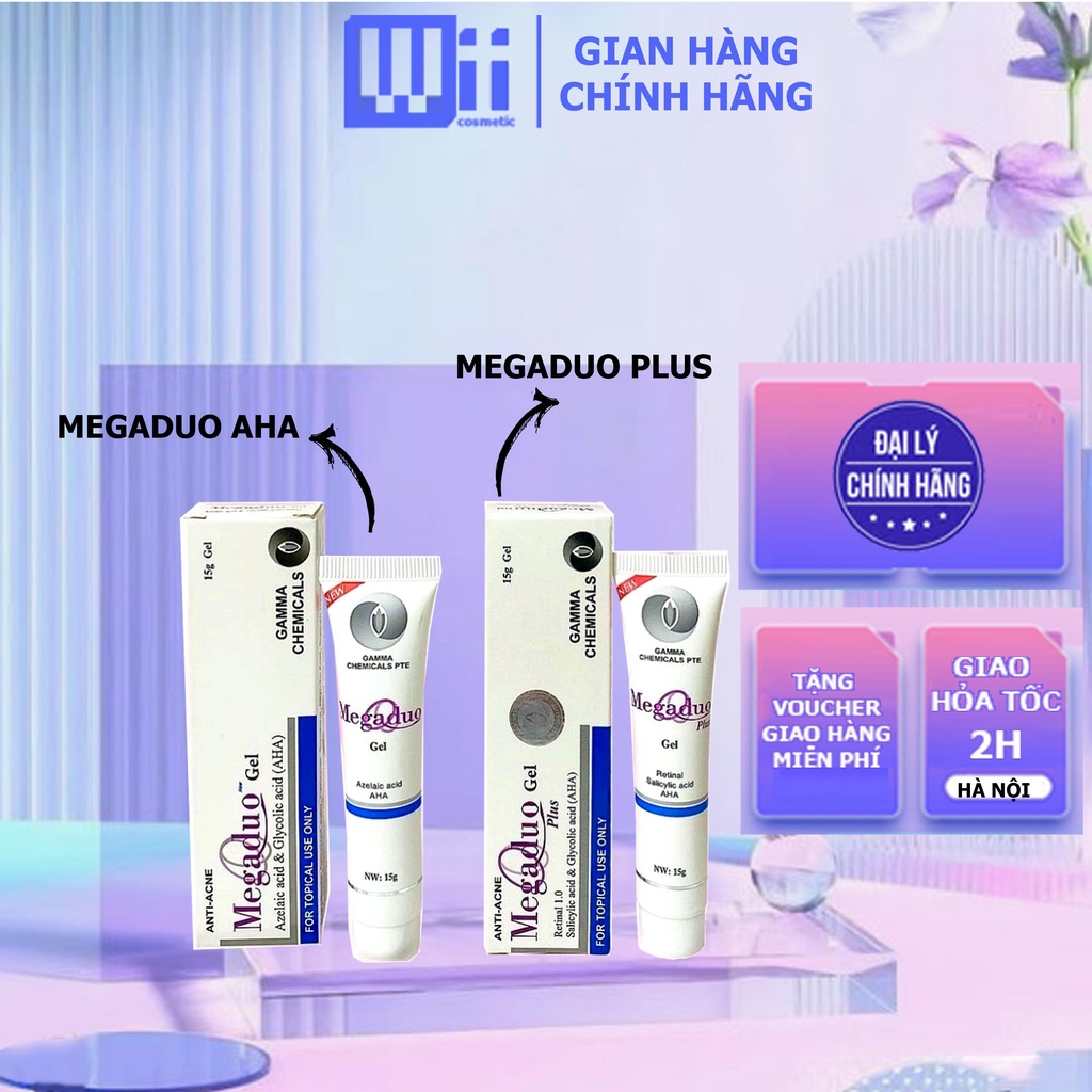Megaduo Giảm Mụn Ẩn & Thâm Gamma Megaduo Gel 15 gram