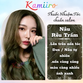 (KHÔNG TẨY) Thuốc nhuộm tóc RÊU KHÓI TRẦM