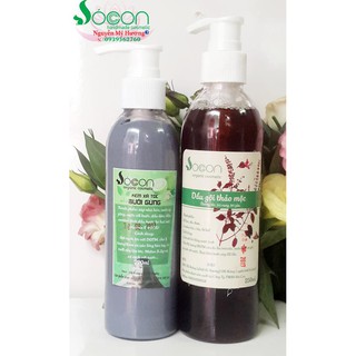 Combo dầu gội thảo mộc và dầu xã bưởi rừng sóc con