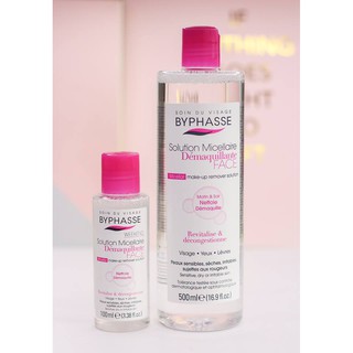 Nước tẩy trang BYPHASSE Solution Micellaire Face 500ml/100ml