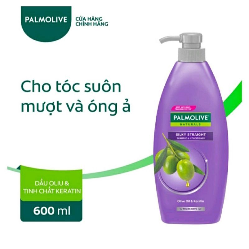 Dầu gội xả Palmolive thiên nhiên 600ml