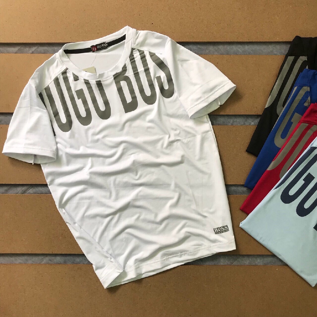 ÁO THUN NAM THỂ THAO CỔ TRÒN IN CHỮ VẢI MÁT LẠNH ĐA DẠNG MÀU SẮC - LZ FASHION - PS056 | BigBuy360 - bigbuy360.vn