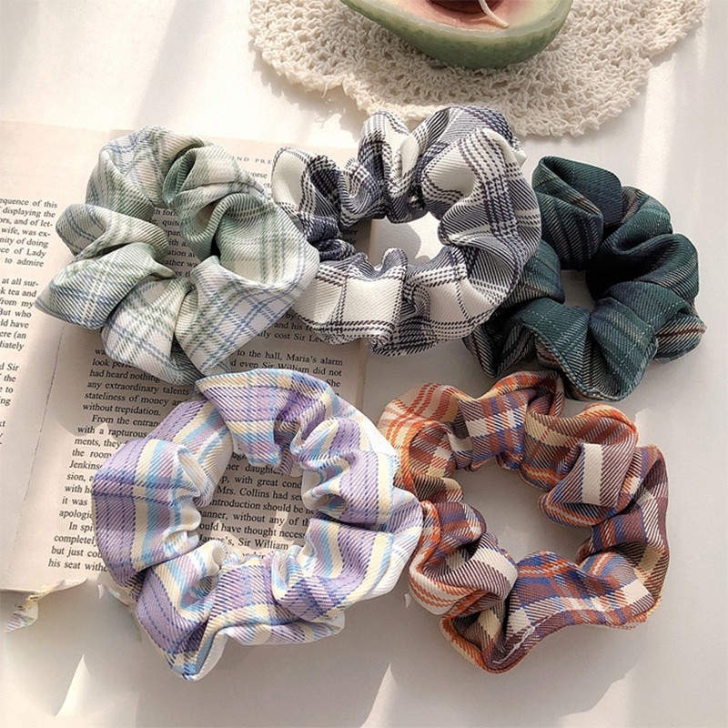 Dây buộc tóc, cột tóc scrunchies hàng loại 1 siêu bền